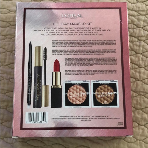 RARE/LE L’Oreal Holiday Exclusive Makeup Kit: BNIB - Picture 4 of 5